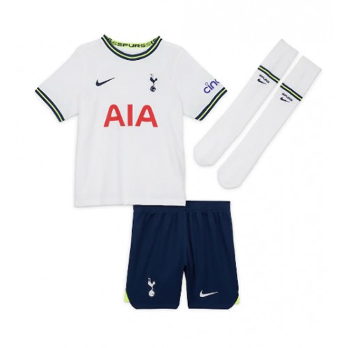 Tottenham Hotspur Son Heung-min #7 Hjemmedraktsett Barn 2022-23 Kortermet (+ Korte bukser) Tottenham Hotspur Son Heung-min #7 Hjemmedraktsett Barn 2022-23 Kortermet (+ Korte bukser)
